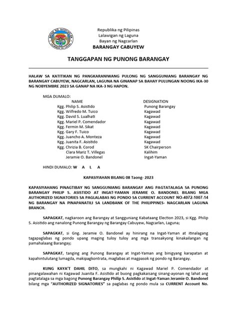 davao portal 2023|Barangay Posting .